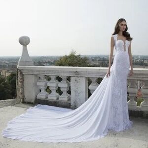 Brand New Berta Collection Wedding Dress and Veil